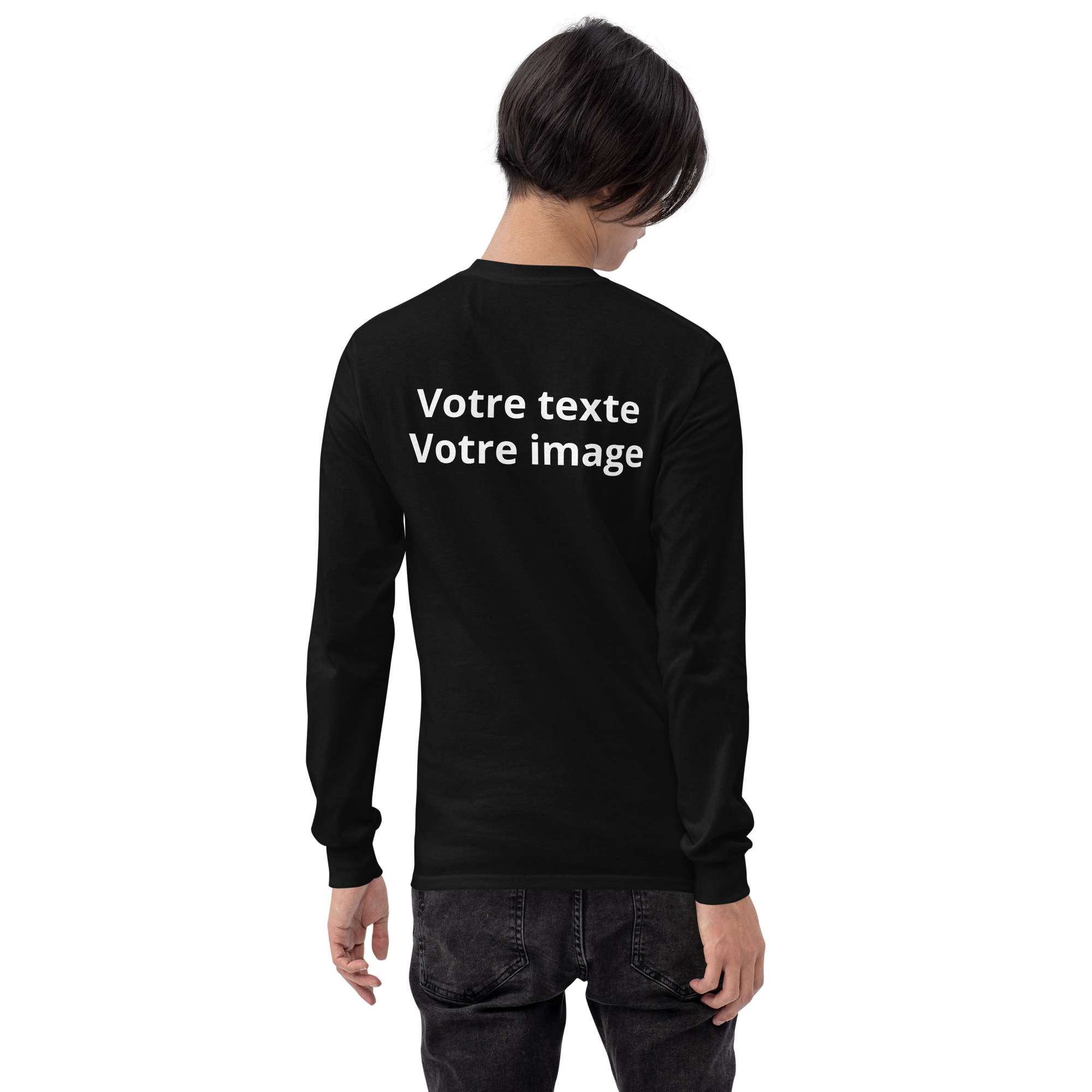 T-shirt à manches longues pour homme – Image 2