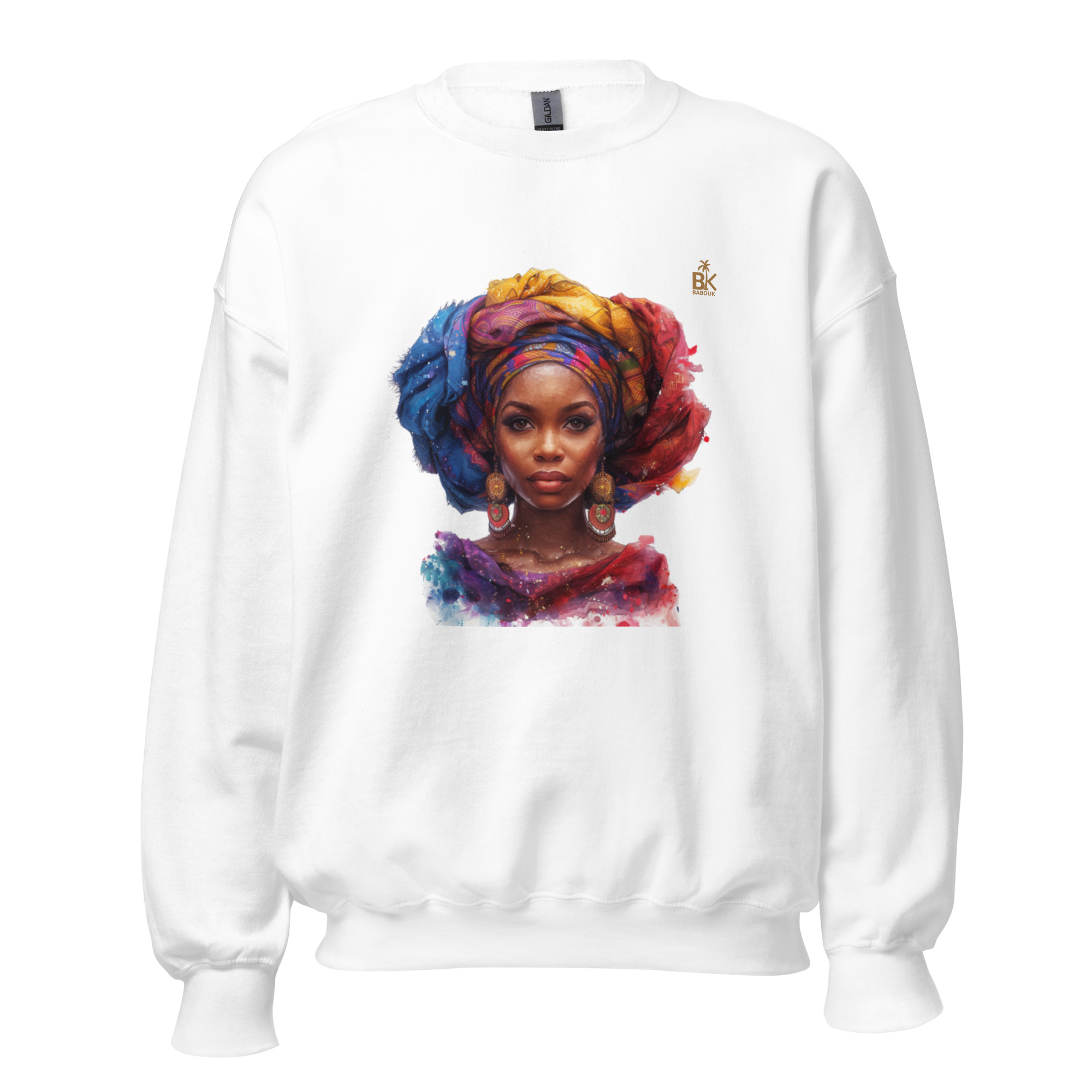 Sweat- shirt chic Col Rond femme